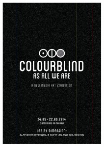 Colourblind as all we are - front