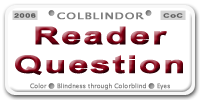 Colblindor Plate - Reader Question