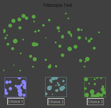 Color Blindness Test - Example Screen