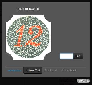 Army Eye Test Chart