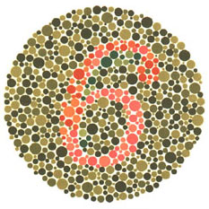 Ishihara Color Blind Chart