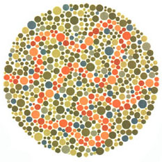 Ishihara Colour Chart