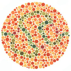 Eye Test Colour Chart