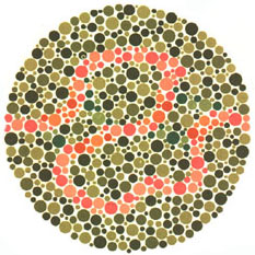 Colour Vision Test Chart