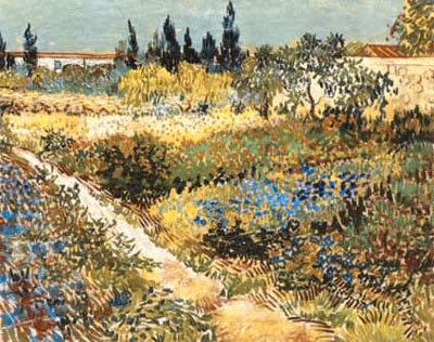 Van Gogh - Flowering Garden - Protanomal